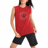 Los Angeles Angels DKNY Sport Women's Madison Tri-Blend Tank Top Near Me