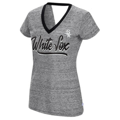 Chicago White Sox Touch Women's Halftime Back Wrap Top V-Neck T-Shirt Discount
