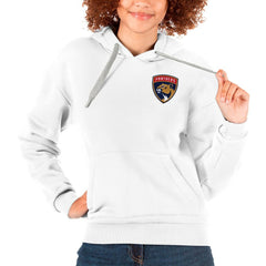 Florida Panthers Antigua Women's Victory Pullover Hoodie - White | NHL near me