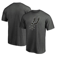 San Antonio Spurs Logo T-Shirt Charcoal