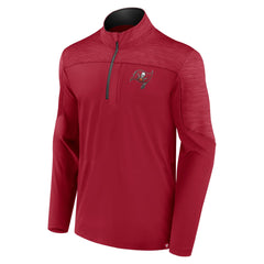 Tampa Bay Buccaneers Defender Half-Zip Top - Red - Fanatics