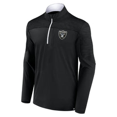 Las Vegas Raiders Defender Half-Zip Top - Black - Fanatics