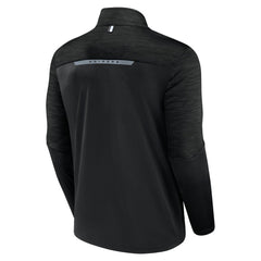 Las Vegas Raiders Defender Half-Zip Top - Black - Fanatics