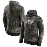 Tampa Bay Buccaneers Blackout Tonal Pullover Hoodie - Black/Gray - Fanatics