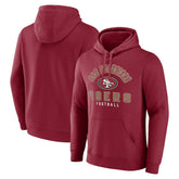 San Francisco 49ers Between the Pylons Pullover Hoodie - Scarlet - Fanatics