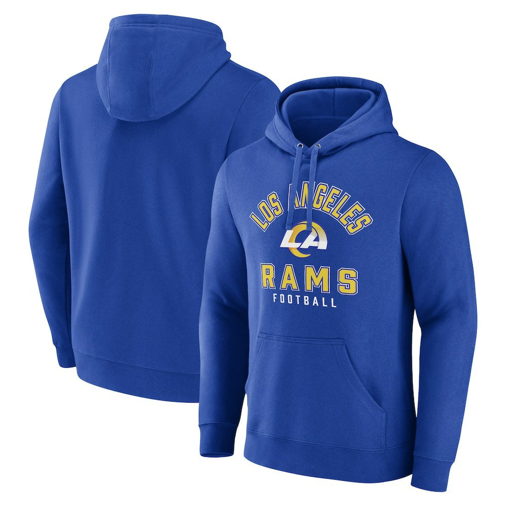 Los Angeles Rams Between the Pylons Pullover Hoodie - Royal - Fanatics