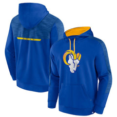 Los Angeles Rams Defender Evo Pullover Hoodie - Royal - Fanatics