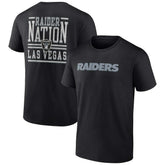 Las Vegas Raiders Home Field Advantage T-Shirt - Black - Fanatics