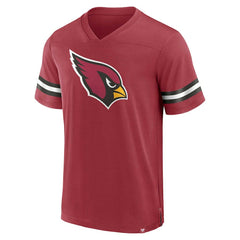 Arizona Cardinals Jersey Tackle V-Neck T-Shirt - Cardinal - Fanatics