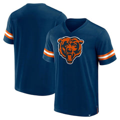 Chicago Bears Jersey Tackle V-Neck T-Shirt - Navy - Fanatics