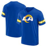 Los Angeles Rams Jersey Tackle V-Neck T-Shirt - Royal - Fanatics