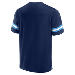 Tennessee Titans Jersey Tackle V-Neck T-Shirt - Navy - Fanatics