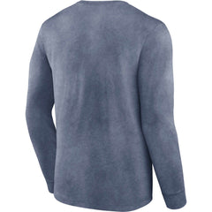 Tennessee Titans Washed Primary Long Sleeve T-Shirt - Heather Navy - Fanatics