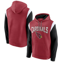 Arizona Cardinals Trench Battle Pullover Hoodie - Cardinal - Fanatics