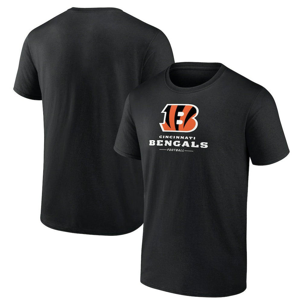 Cincinnati Bengals Team Lockup T-Shirt - Black - Fanatics