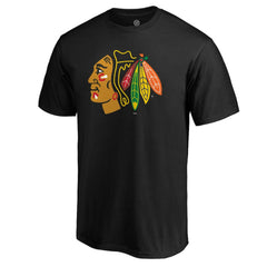 Chicago Blackhawks Logo T-Shirt - Black | NHL discount