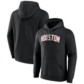 Houston Rockets Wordmark Alternate Pullover Hoodie Black