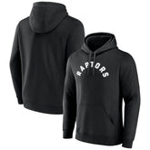 Toronto Raptors Wordmark Team Logo Pullover Hoodie Black