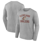 Cleveland Cavaliers Victory Arch Team Long Sleeve T-Shirt Gray