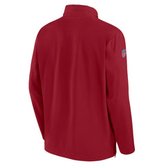 Arizona Cardinals Sideline Coach Half-Zip Jacket - Cardinal - Nike
