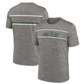 New York Jets Legacy Sideline Performance T-Shirt - Heather Charcoal - Nike