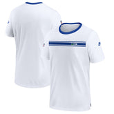Seattle Seahawks Throwback Sideline Coaches Performance T-Shirt - White - Nike