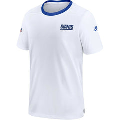 New York Giants Men's Sideline Coaches Alternate Performance T-Shirt - White - Nike