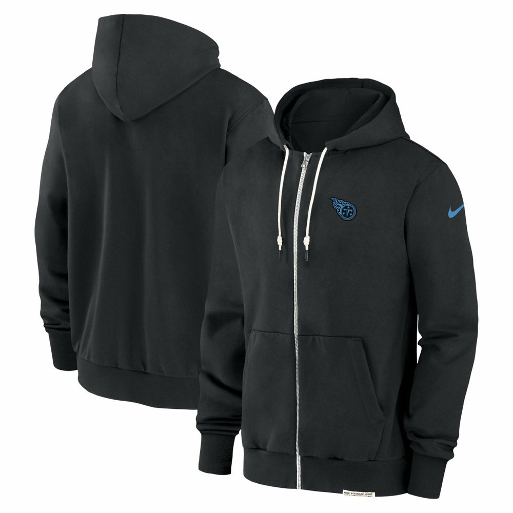 Tennessee Titans Sideline Performance Full-Zip Hoodie Jacket - Black - Nike