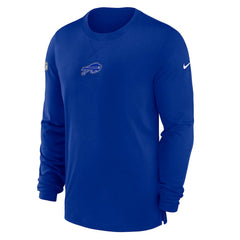 Buffalo Bills 2023 Sideline Performance Long Sleeve T-Shirt - Royal - Nike