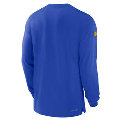 Los Angeles Rams 2023 Sideline Performance Long Sleeve T-Shirt - Royal - Nike