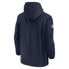 Tennessee Titans Sideline Half-Zip Hoodie - Navy - Nike