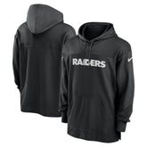 Las Vegas Raiders 2023 Sideline Lightweight Performance Hooded Top - Black - Nike