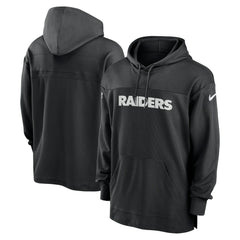 Las Vegas Raiders 2023 Sideline Lightweight Performance Hooded Top - Black - Nike