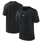 New York Jets 2023 Sideline Performance T-Shirt - Black - Nike