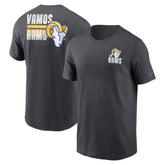 Los Angeles Rams Blitz Essential T-Shirt - Anthracite - Nike