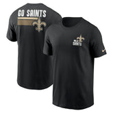New Orleans Saints Blitz Essential T-Shirt - Black - Nike