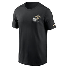 New Orleans Saints Blitz Essential T-Shirt - Black - Nike