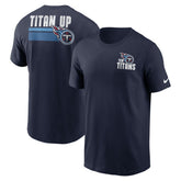 Tennessee Titans Blitz Essential T-Shirt - Navy - Nike