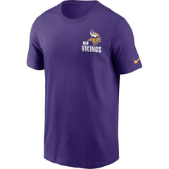 Minnesota Vikings Blitz Essential T-Shirt - Purple - Nike
