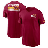 Washington Commanders Blitz Essential T-Shirt - Burgundy - Nike