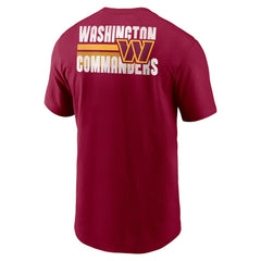 Washington Commanders Blitz Essential T-Shirt - Burgundy - Nike