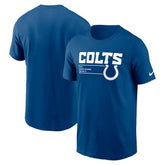 Indianapolis Colts Division Essential T-Shirt - Royal - Nike