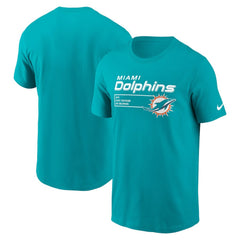 Miami Dolphins Division Essential T-Shirt - Aqua - Nike