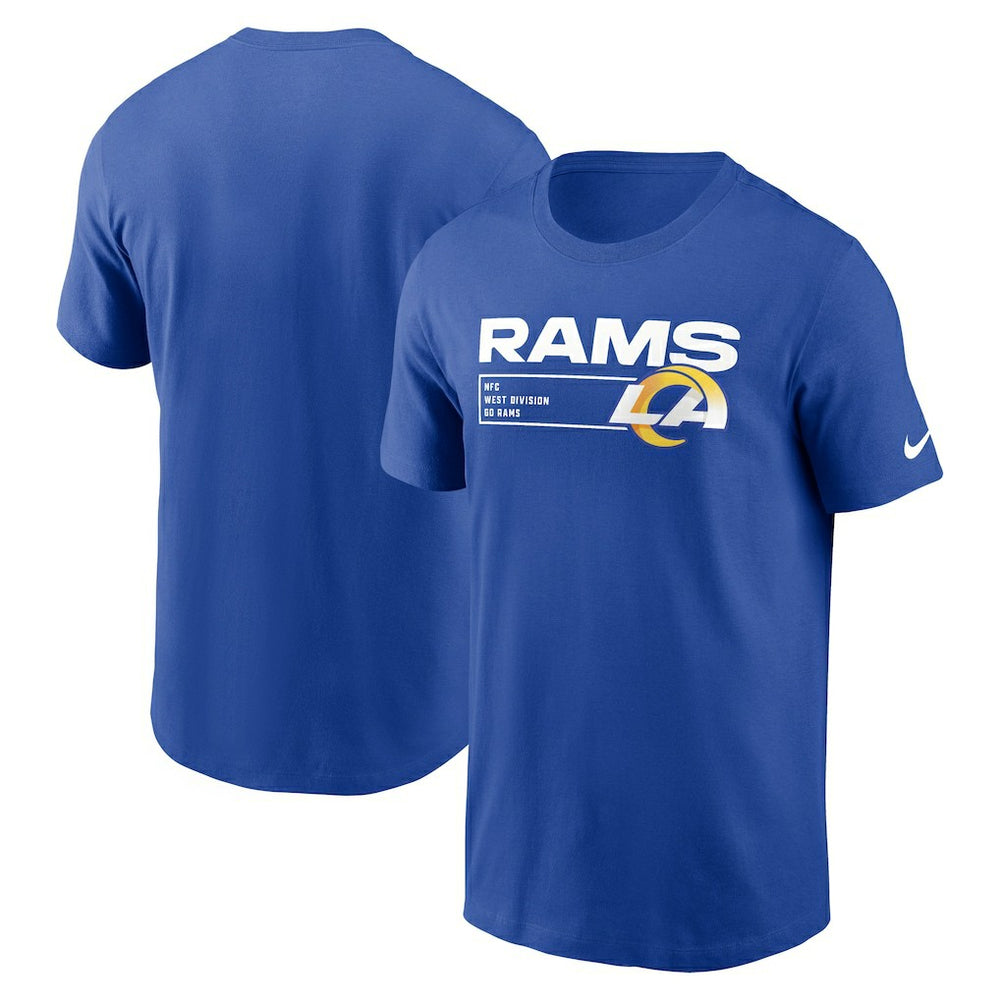 Los Angeles Rams Division Essential T-Shirt - Royal - Nike