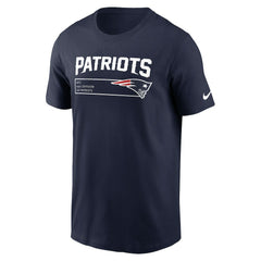 New England Patriots Division Essential T-Shirt - Navy - Nike
