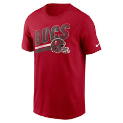 Tampa Bay Buccaneers Essential Blitz Lockup T-Shirt - Red - Nike