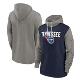 Tennessee Titans Fashion Color Block Pullover Hoodie - Navy - Nike