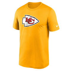 Kansas City Chiefs Primetime Legend Logo Performance T-Shirt - Gold - Nike