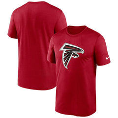 Atlanta Falcons Primetime Legend Logo Performance T-Shirt - Red - Nike