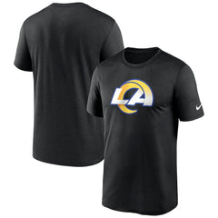 Los Angeles Rams Primetime Legend Logo Performance T-Shirt - Black - Nike